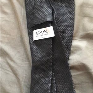 Armani Collezioni Black Neck Tie
